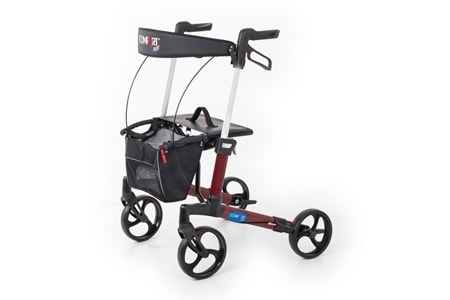 Comfort Plus Spırıt X3 Bordo Alüminyum Lux Rolatör