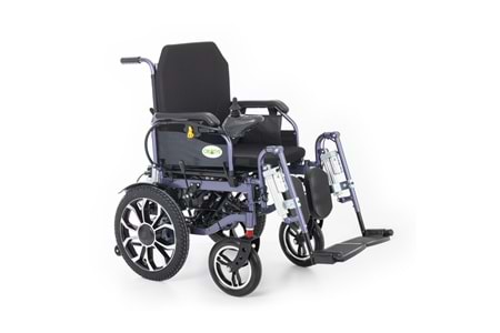 Creative CR-8012 Akülü Tekerlekli Sandalye Özellikli Motorlu Sırt Yatar ve Motorlu Ayak Kalkar (Havalı Minder) Hediyeli