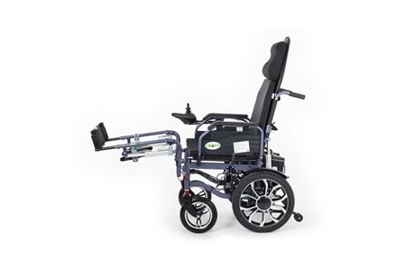 Creative CR-8012 Akülü Tekerlekli Sandalye Özellikli Motorlu Sırt Yatar ve Motorlu Ayak Kalkar (Havalı Minder) Hediyeli