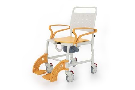 Comfort Plus DM-8088A Küçük 4 Teker Sandalye (PEDLİ) Turuncu
