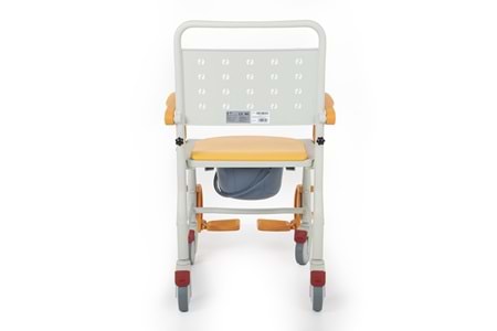 Comfort Plus DM-8088A Küçük 4 Teker Sandalye (PEDLİ) Turuncu