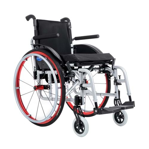 Comfort Plus DM-315 Active 38 cm Hafif Manuel Alüminyum Tekerlekli Sandalye