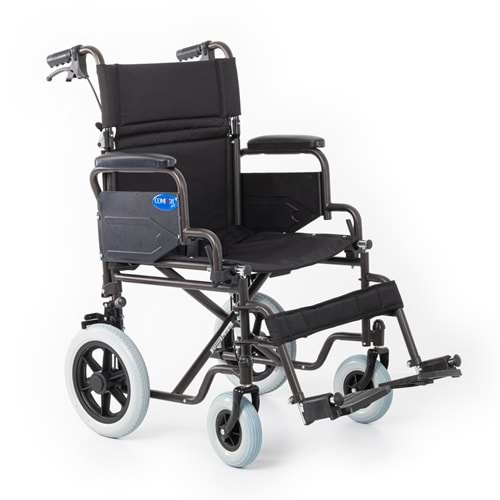 Comfort Plus Dm-327 50 cm Koyu Kahverengi Özellikli Tekerlekli Sandalye