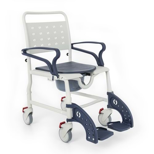 Comfort Plus DM-8088A Küçük 4 Teker Sandalye (PEDLİ) Lacivert
