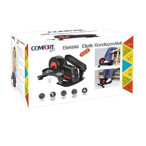 Comfort Plus DM-6002 Dijital Ekranlı Katlanabilir Manuel Egzersiz Pedalı