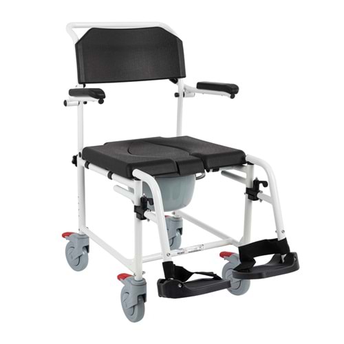Comfort Plus Easy Shower (AL-B300) Banyo ve Tuvalet Sandalyesi Küçük Teker(5 inç)