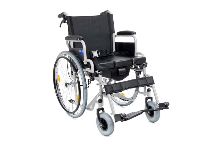 Comfort Plus DM-545 45cm Tuvalet WC Özellikli Tekerlekli Sandalye