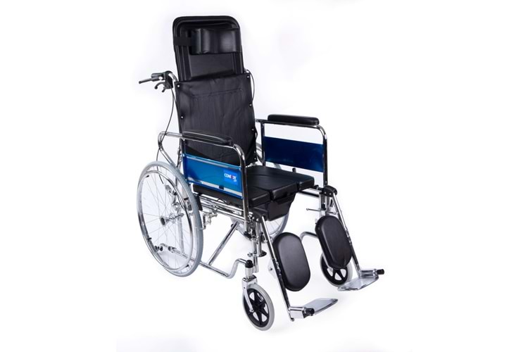 Comfort Plus DY02608GC Sırtı Yatar Ayak Kalkar Tuvalet Özellikli Tekerlekli Sandalye