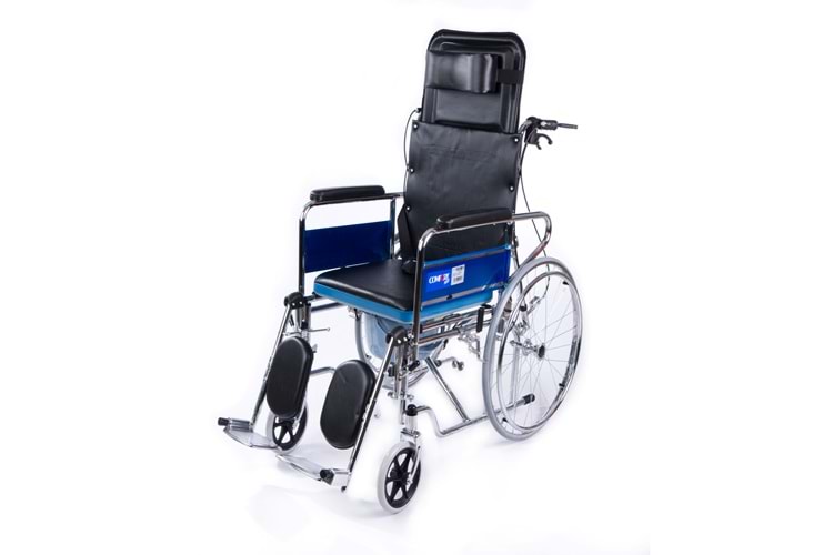 Comfort Plus DY02609GC Sırtı Yatar Ayak Kalkar Tuvalet Özellikli Tekerlekli Sandalye