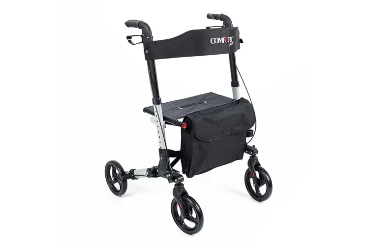Comfort Plus DM-9102 Gümüş Lüx Alüminyum Rolatör