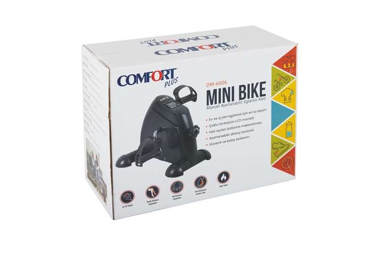 Comfort Plus DM-6006 Dijital Ekranlı Manuel Egzersiz Pedalı