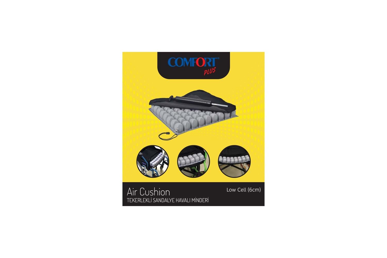 Comfort Plus DM-645 Havalı Oturma Minderi 45x40x6
