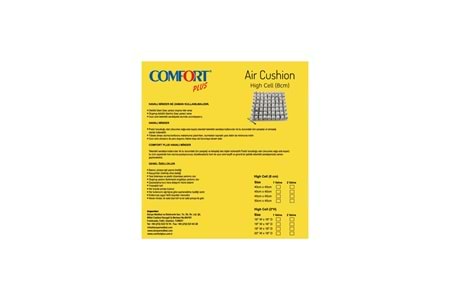 Comfort Plus DM-845 Havalı Oturma Minderi 45x40x8
