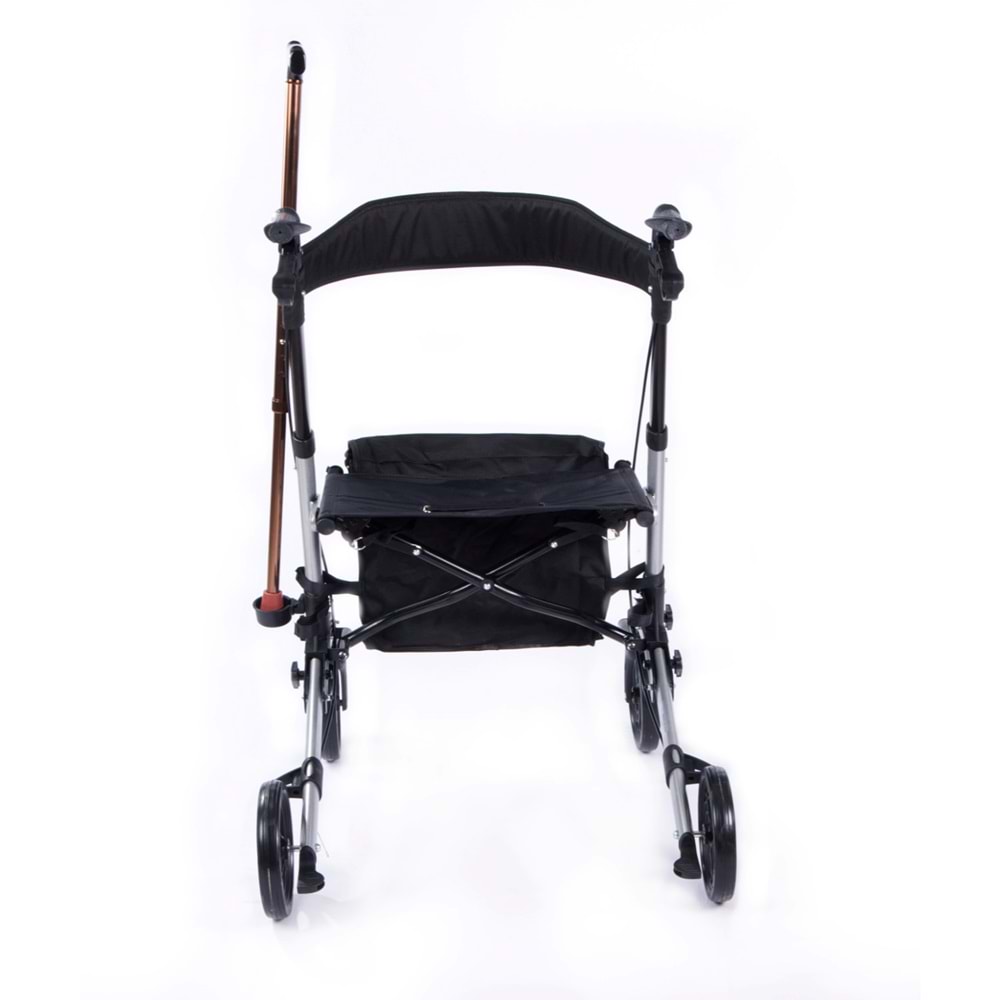 Comfort Plus DM-9102 Gümüş Lüx Alüminyum Rolatör