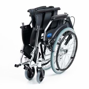 Comfort Plus KY863LAJ-A20 ( Gri ) Füme Alüminyum Özellikli Tekerlekli Sandalye
