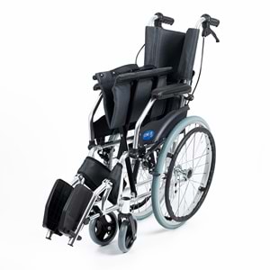 Comfort Plus KY863LAJ-A20 ( Gri ) Füme Alüminyum Özellikli Tekerlekli Sandalye