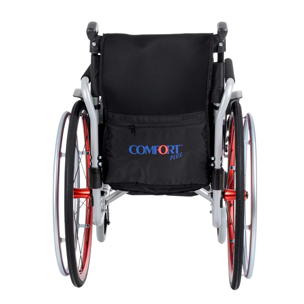 Comfort Plus DM-315 Active 38 cm Hafif Manuel Alüminyum Tekerlekli Sandalye