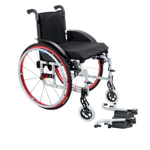 Comfort Plus DM-315 Active 38 cm Hafif Manuel Alüminyum Tekerlekli Sandalye