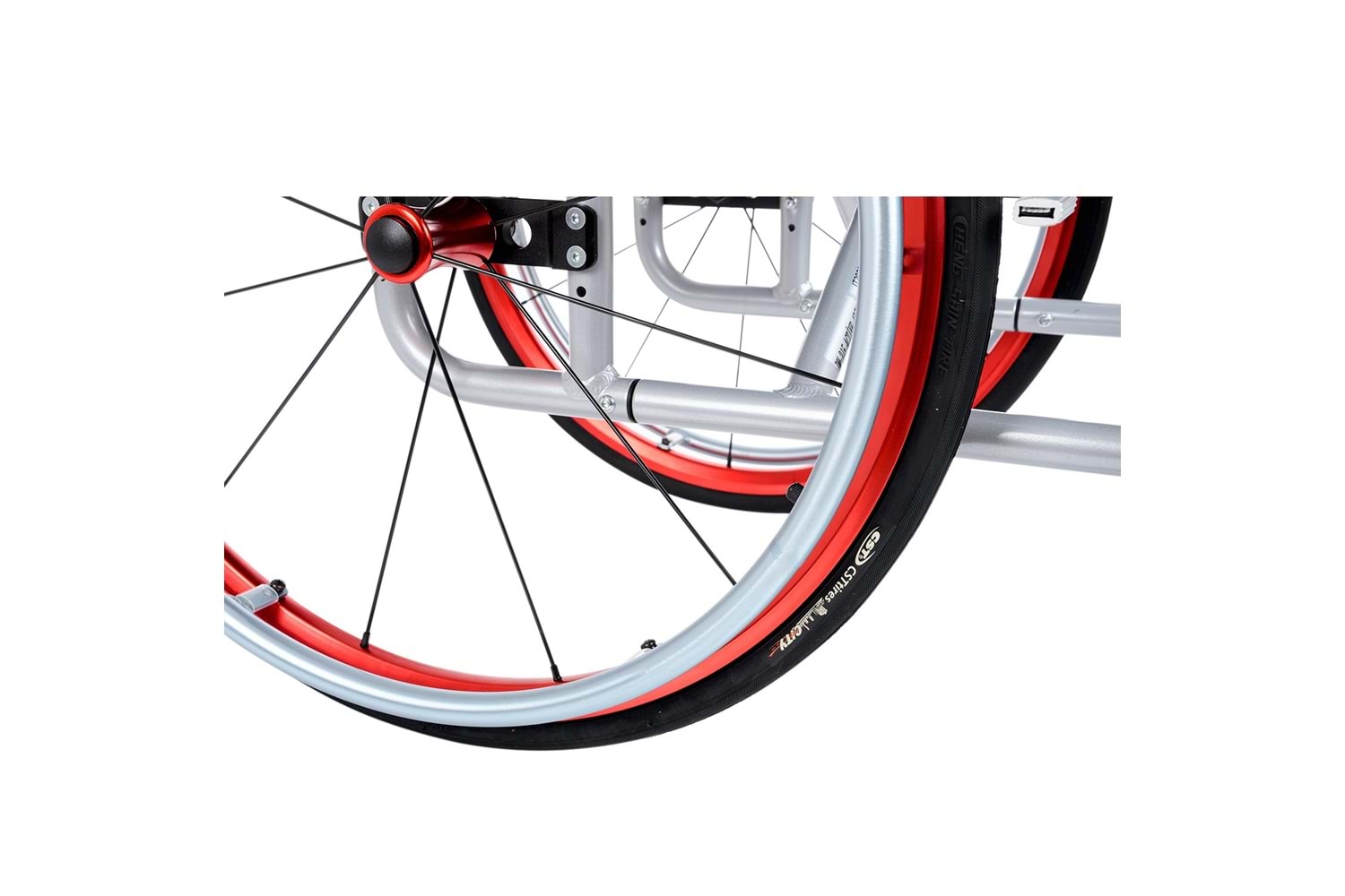 Comfort Plus DM-315 Active 38 cm Hafif Manuel Alüminyum Tekerlekli Sandalye