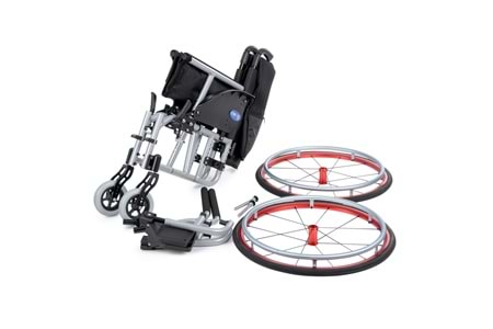 Comfort Plus DM-315 Active 38 cm Hafif Manuel Alüminyum Tekerlekli Sandalye