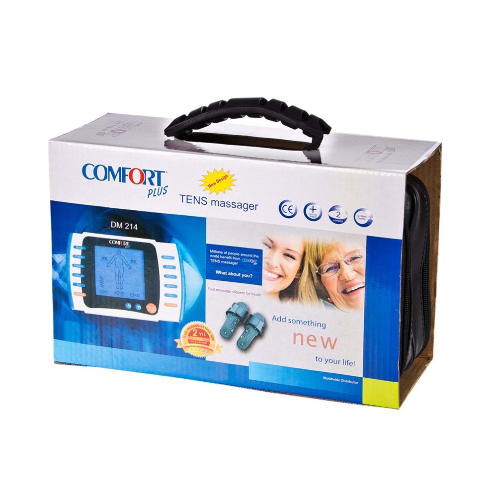 Comfort Plus DM-214 Konuşan 2 Kanallı Tens Cihazı