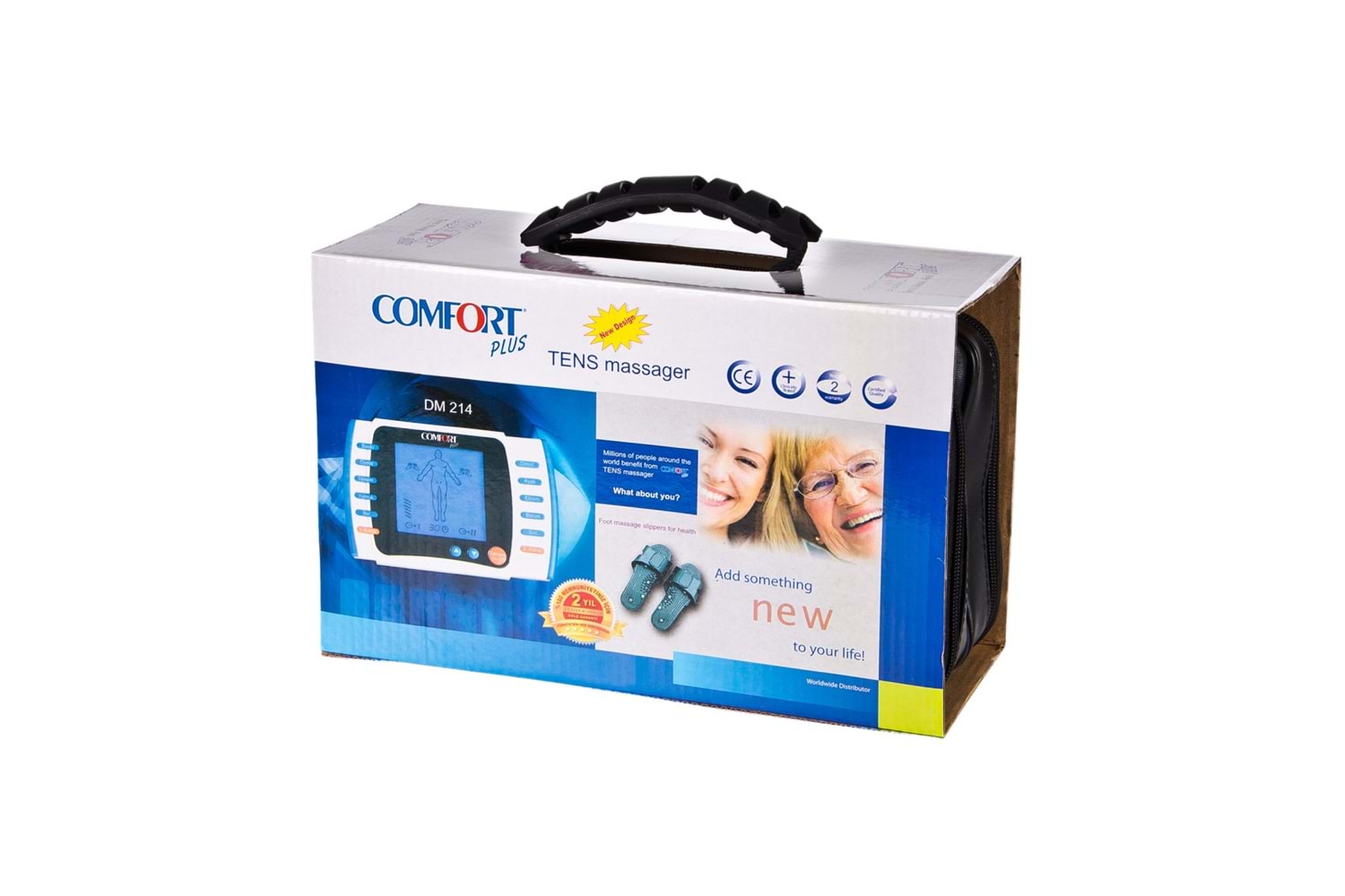 Comfort Plus DM-214 Konuşan 2 Kanallı Tens Cihazı
