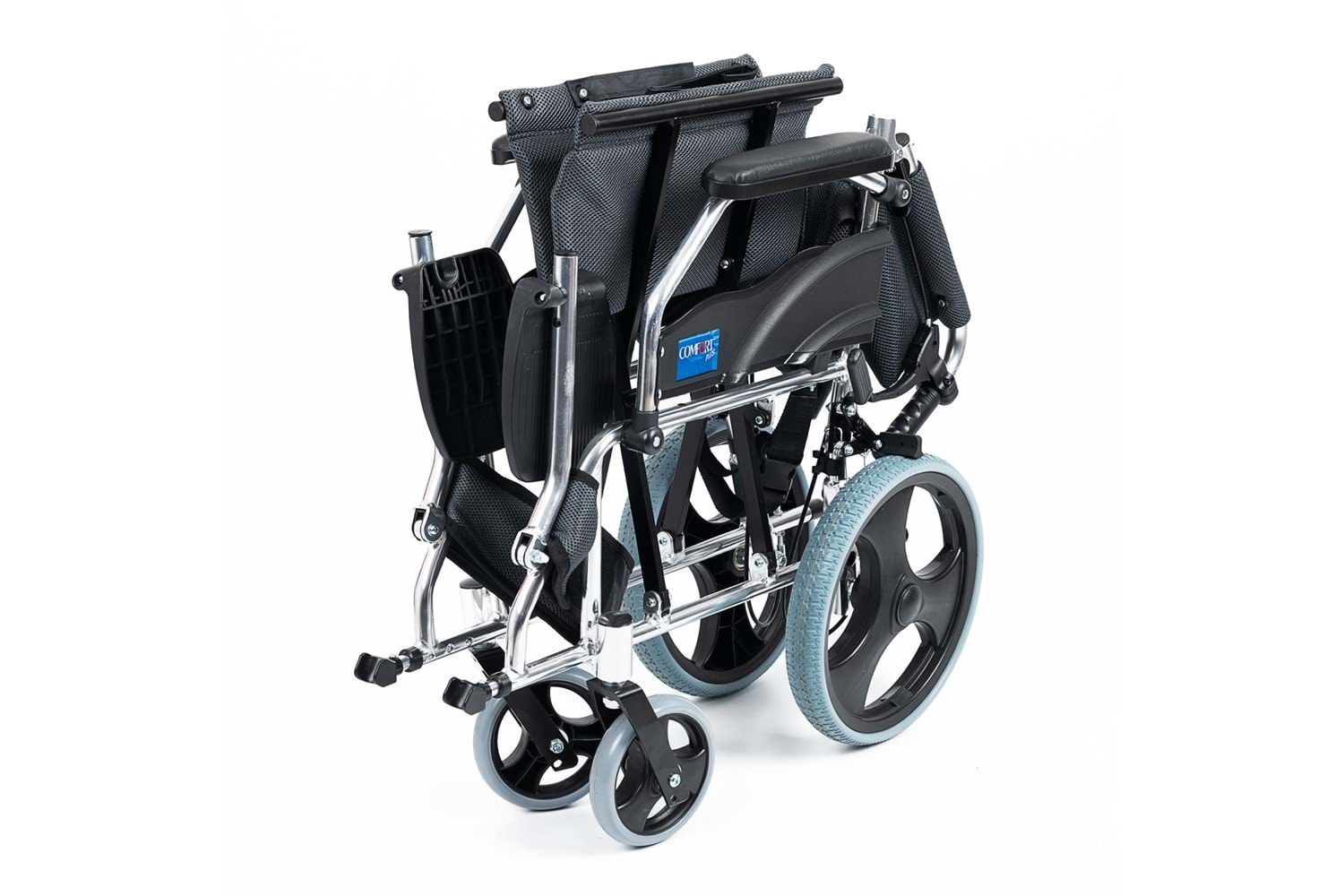Comfort Plus KY863LABJ-A12 Füme Alüminyum Transfer Özellikli Tekerlekli Sandalye