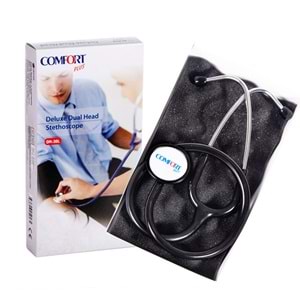 Comfort Plus DM-30L Çift Taraflı Siyah Steteskop