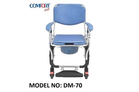 Comfort Plus DM-70 Banyo ve Tuvalet Özellikli Tekerlekli Sandalye
