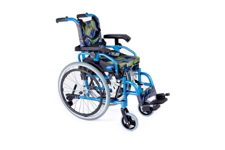 Comfort Plus KY980LQ-30 Alüminyum Pediatrik Özellikli Tekerlekli Sandalye OP1343 2023(YEŞİL)
