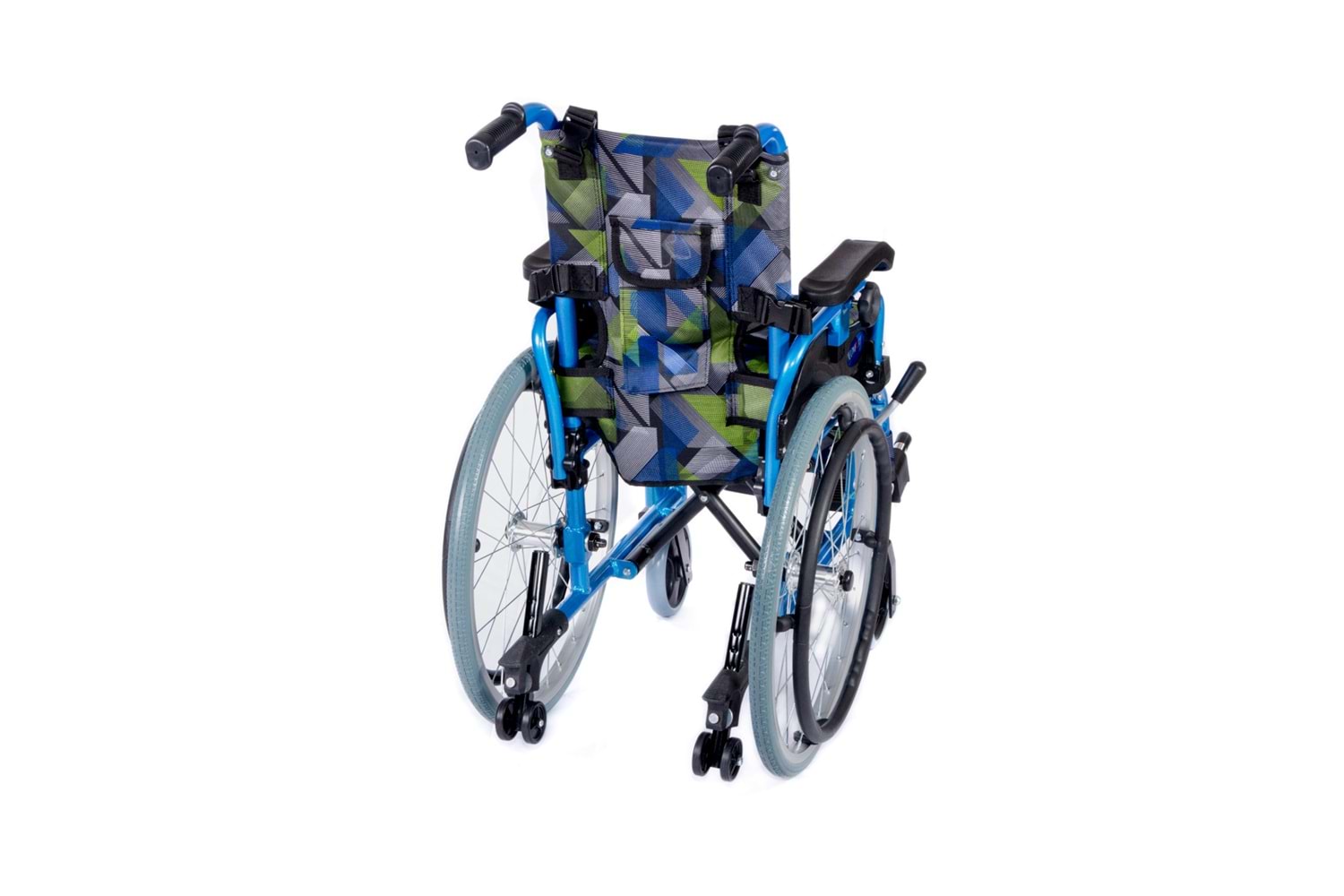 Comfort Plus KY980LQ-30 Alüminyum Pediatrik Özellikli Tekerlekli Sandalye OP1343 2023(YEŞİL)