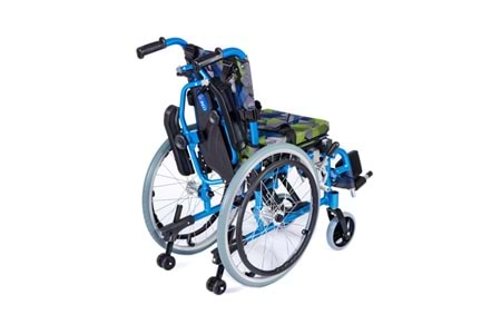 Comfort Plus KY980LQ-30 Alüminyum Pediatrik Özellikli Tekerlekli Sandalye OP1343 2023(YEŞİL)