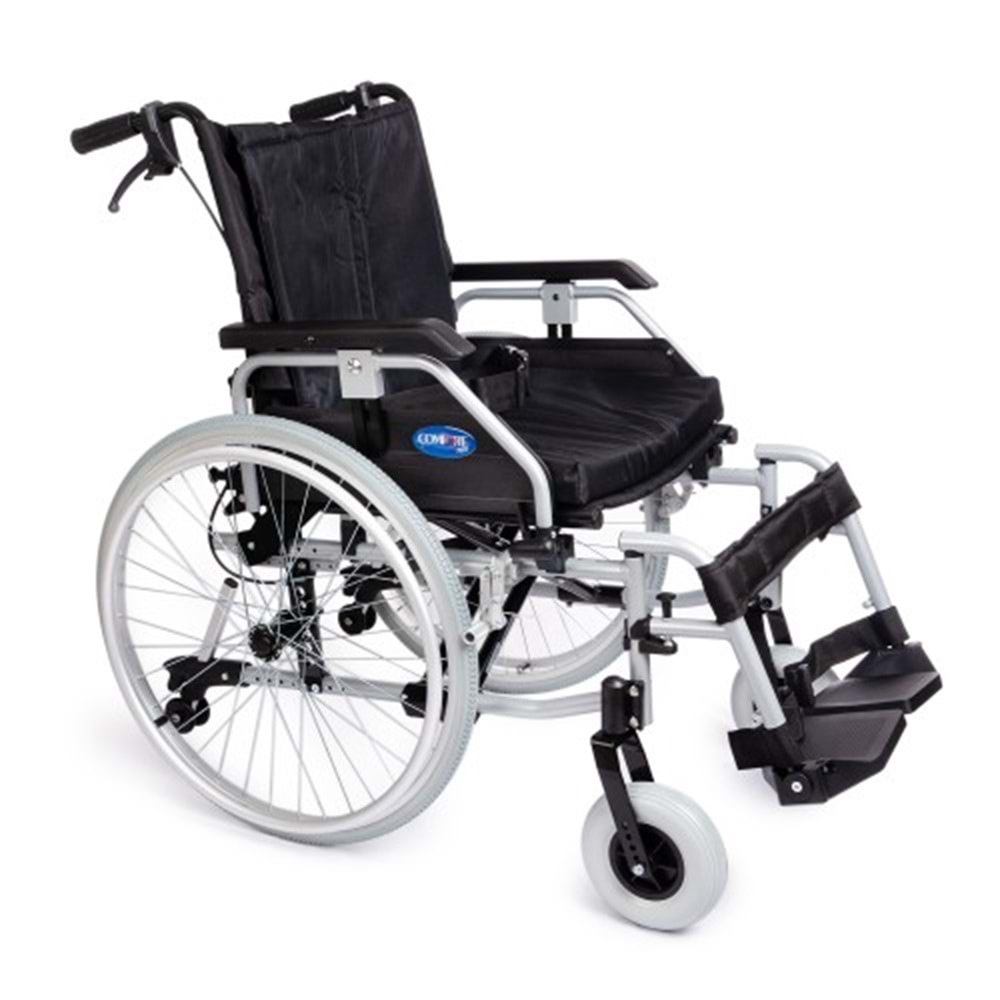 Comfort Plus Dm-Strong 50 cm Hafif Alüminyum Manuel Tekerlekli Sandalye