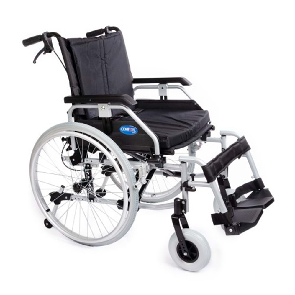 Comfort Plus Dm-Strong 50 cm Hafif Alüminyum Manuel Tekerlekli Sandalye