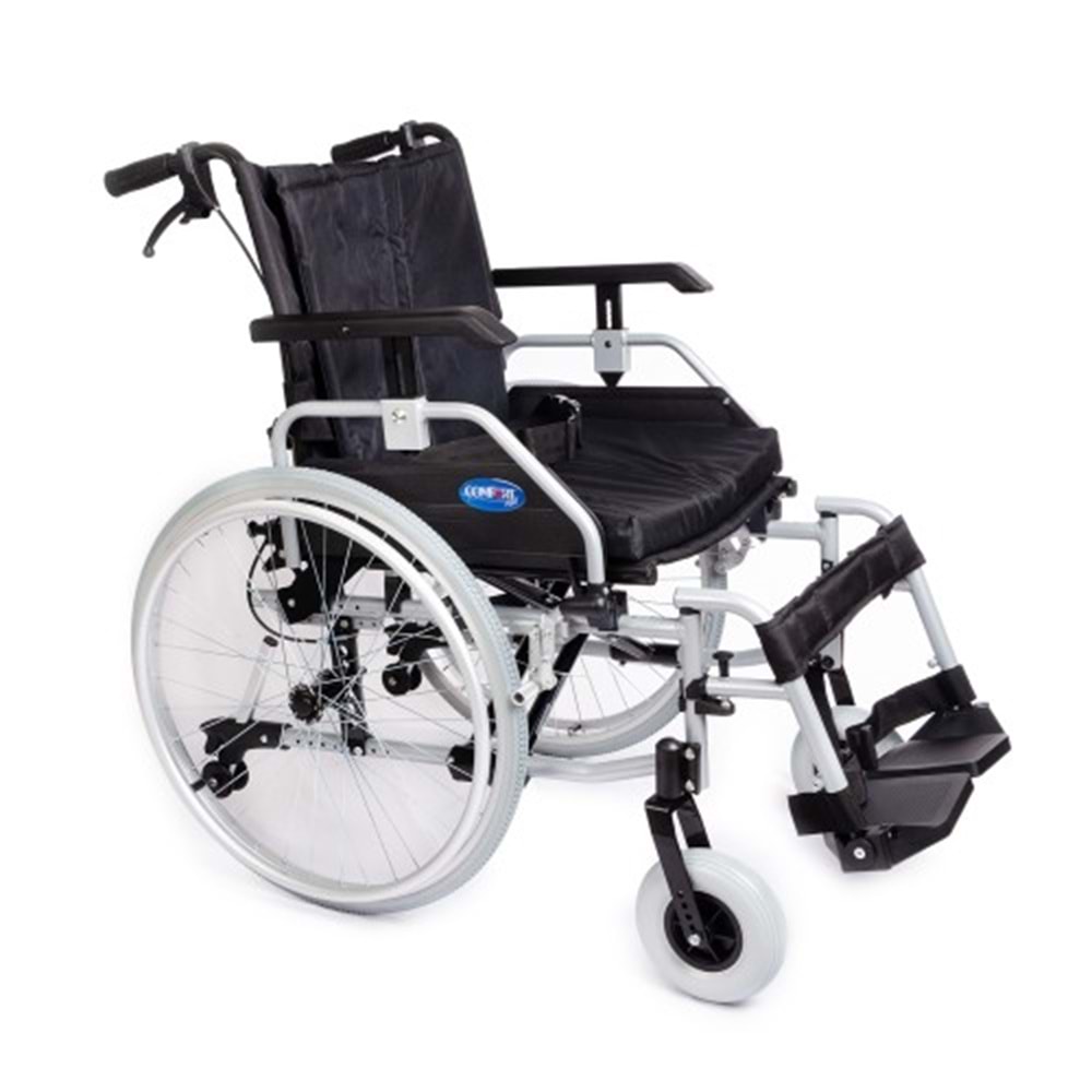 Comfort Plus Dm-Strong 50 cm Hafif Alüminyum Manuel Tekerlekli Sandalye