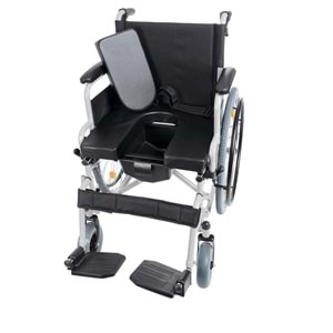Comfort Plus DM-545 45cm Tuvalet WC Özellikli Tekerlekli Sandalye
