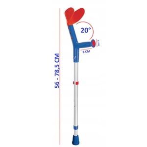 Herdegen 200523 Tikky Mavi-Kırmızı Çocuk Kanadyen