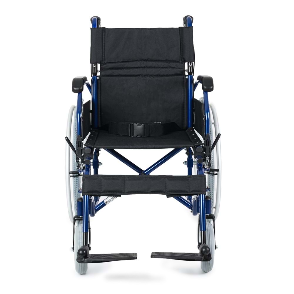 Comfort Plus DM-321 45cm Lacivert Alüminyum Özellikli Tekerlekli Sandalye