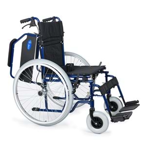 Comfort Plus DM-321 45cm Lacivert Alüminyum Özellikli Tekerlekli Sandalye