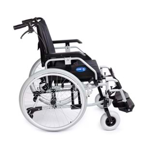 Comfort Plus Dm-Strong New 45 cm Hafif Alüminyum Manuel Tekerlekli Sandalye