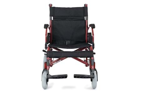 Comfort Plus DM-337 50 cm Bordo Alüminyum Özellikli Transfer Tekerlekli Sandalye