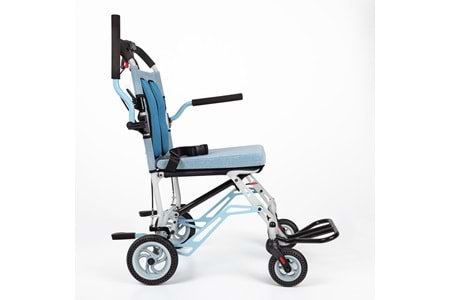 Comfort Plus DY01409LJ Mavi Alüminyum Transfer Tekerlekli Sandalye