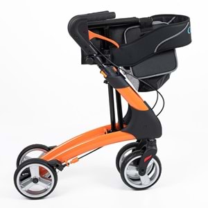 Comfort Plus DY049147L Alüminyum Turuncu Karbon Rolatör