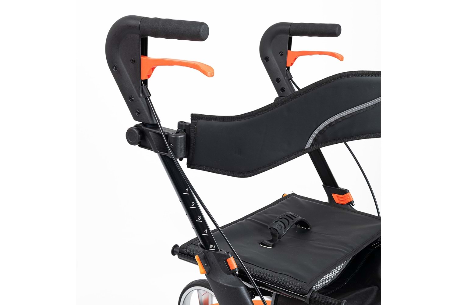 Comfort Plus DY049147L Turuncu Alüminyum Rolatör