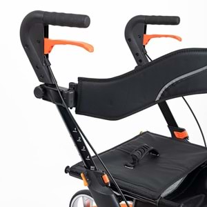 Comfort Plus DY049147L Alüminyum Turuncu Karbon Rolatör