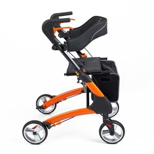Comfort Plus DY049147L Alüminyum Turuncu Karbon Rolatör