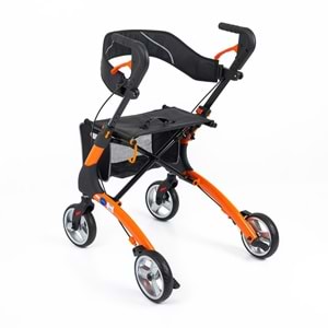 Comfort Plus DY049147L Alüminyum Turuncu Karbon Rolatör