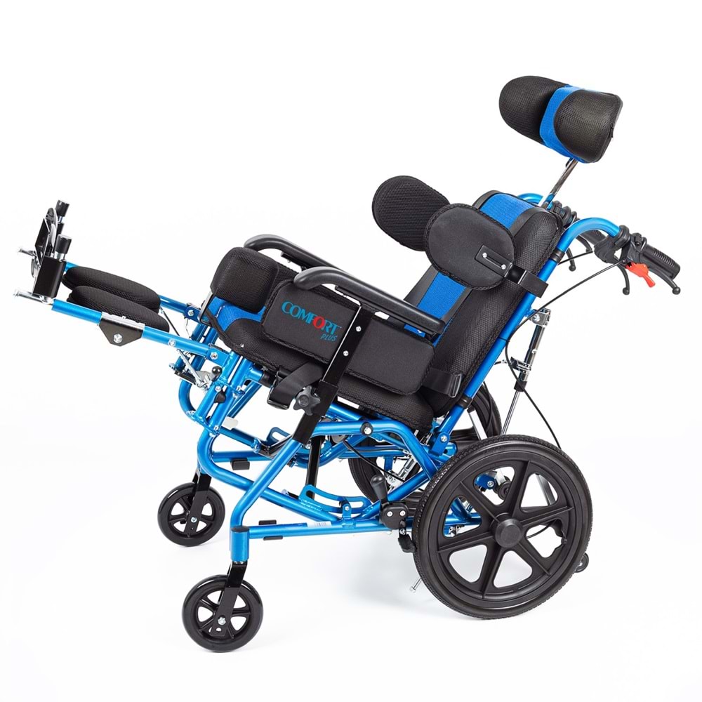 Comfort PLus DY01958LBCJ-38 Spastik Özellikli Pediatrik Tekerlekli Sandalye