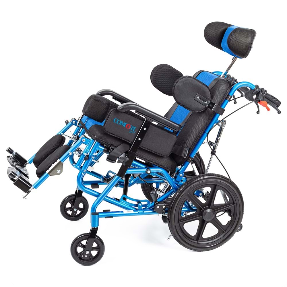 Comfort PLus DY01958LBCJ-38 Spastik Özellikli Pediatrik Tekerlekli Sandalye