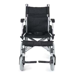 Comfort Plus DM-337 40 cm Gri Alüminyum Özellikli Transfer Tekerlekli Sandalye